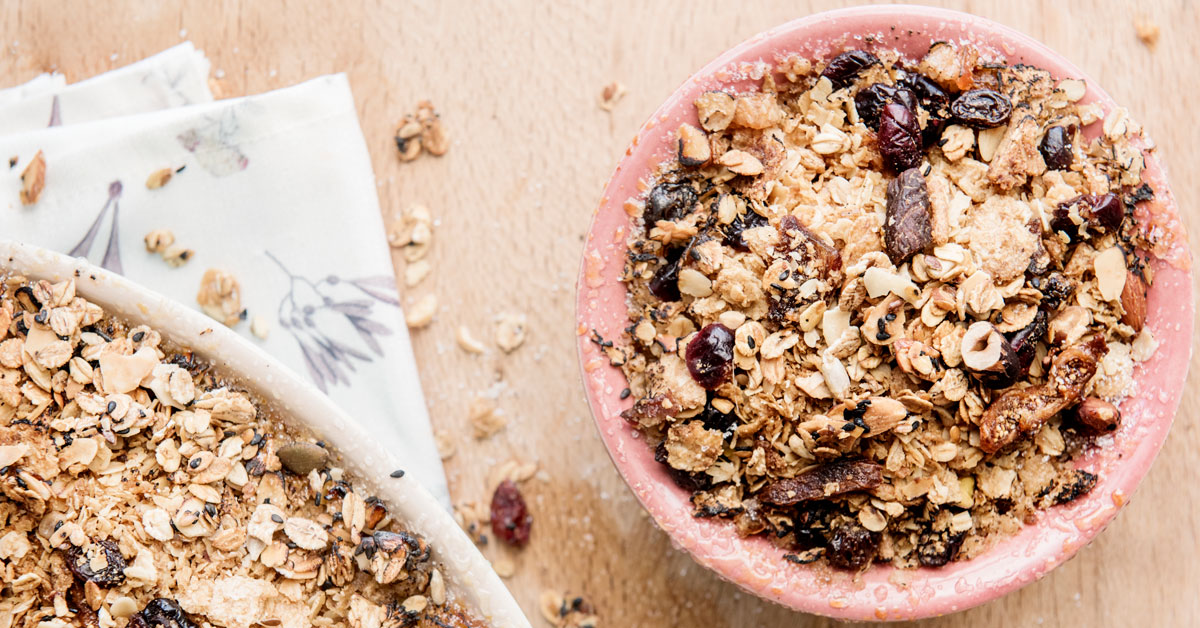 Zdrava i hrskava domaća granola po vašem ukusu