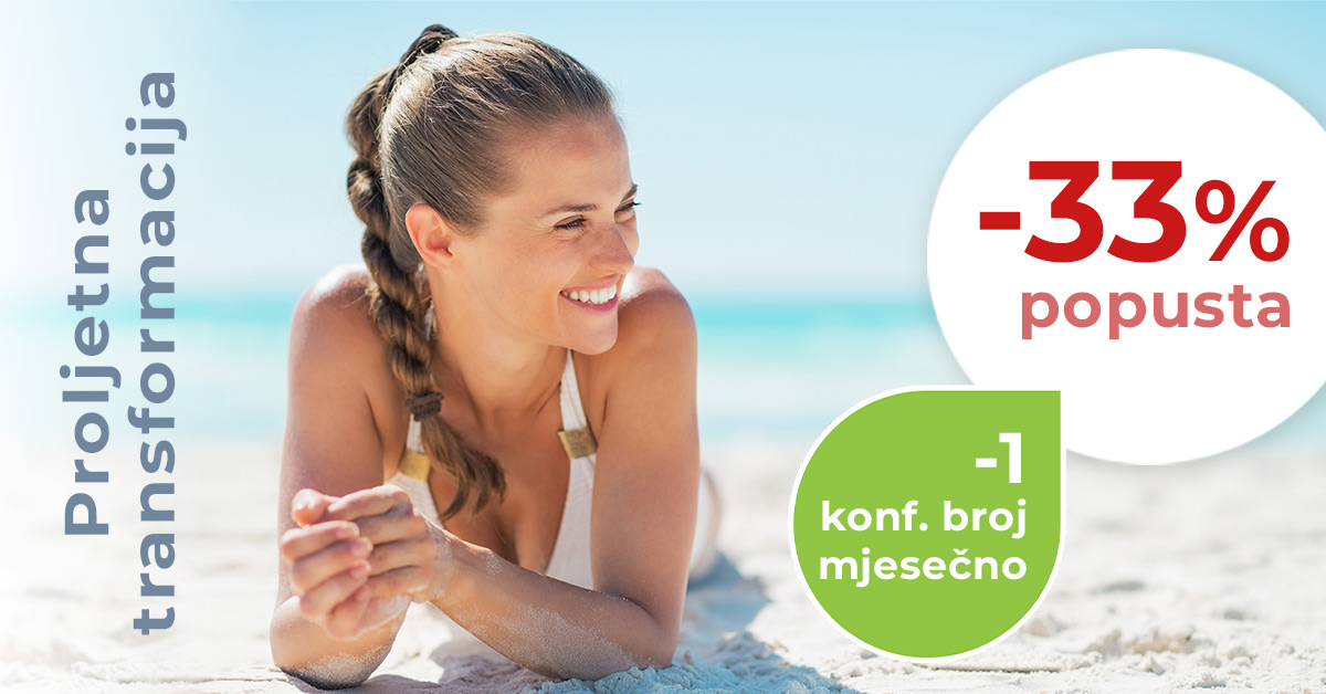 Do ljeta možete izgubiti čak 3 konfekcijska broja!