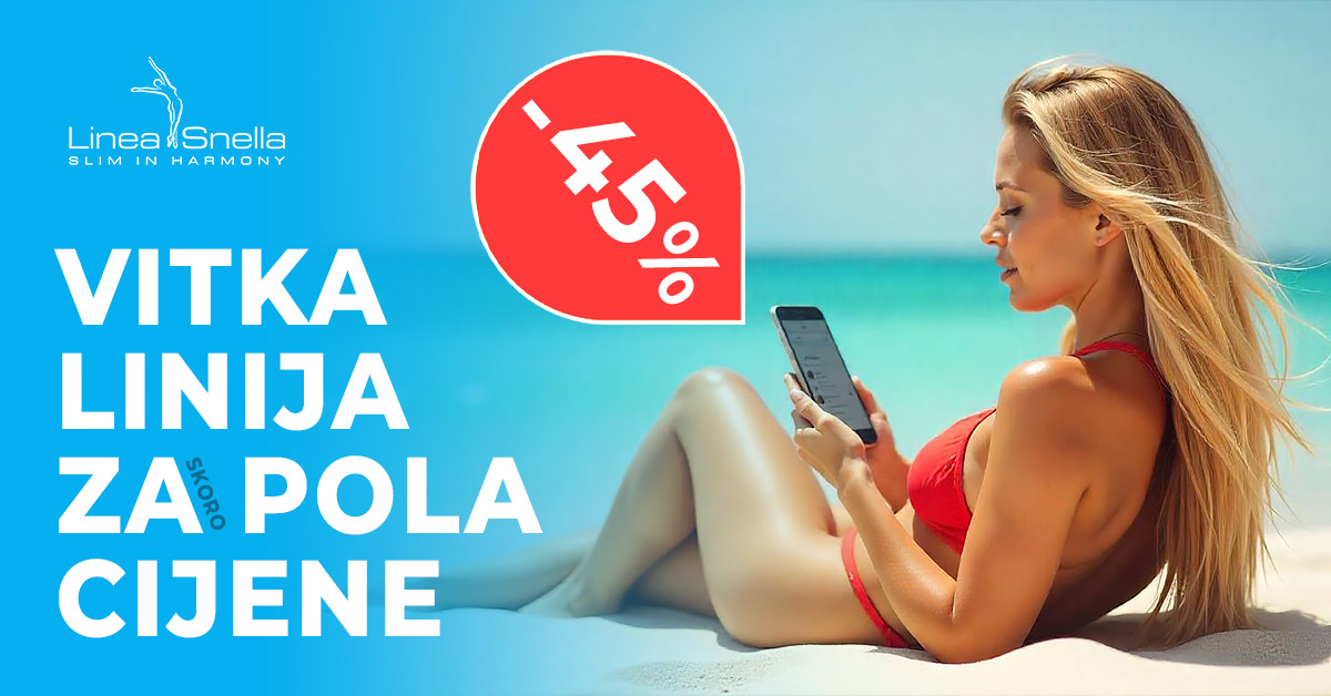 Vitka linija u skoro POLA CIJENE i sa 100% garancijom uspjeha?