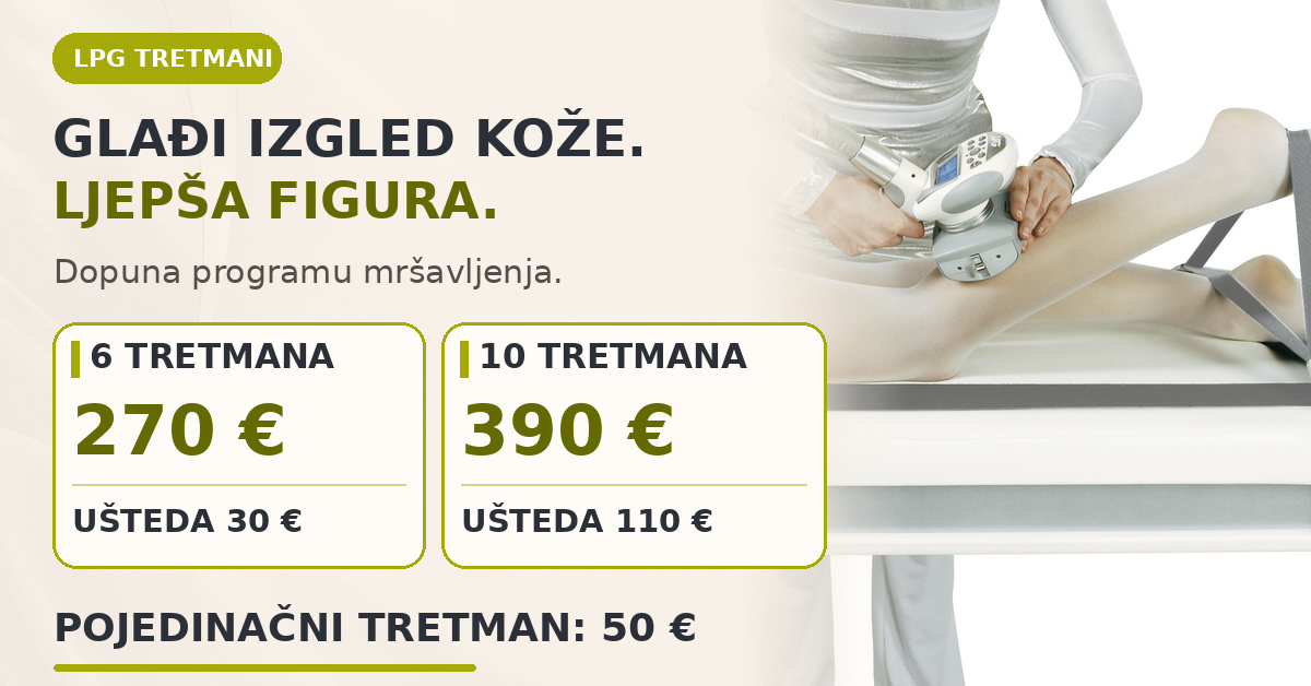 LPG tretmani – paketi 6 i 10 tretmana